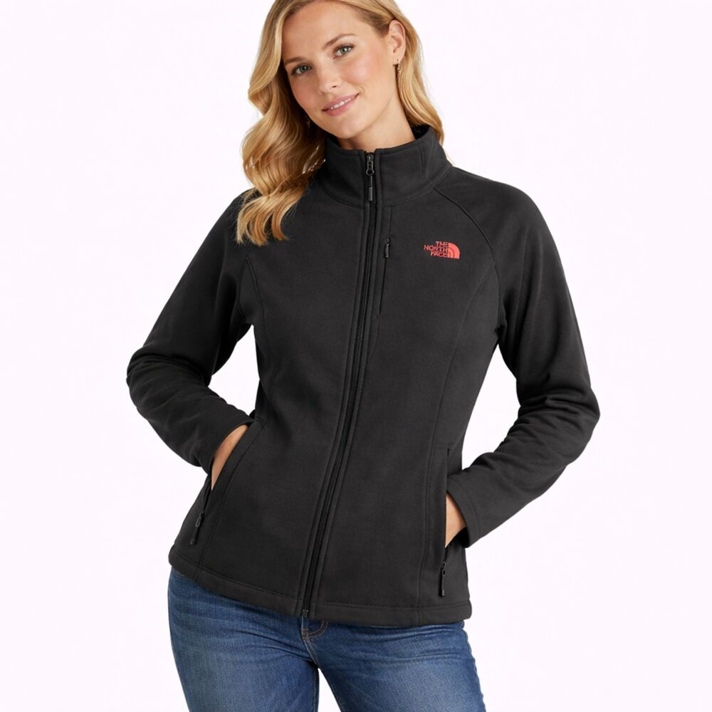 The North Face Windwall Jacket Gray Full Zip Long Sleeve FLAWED L